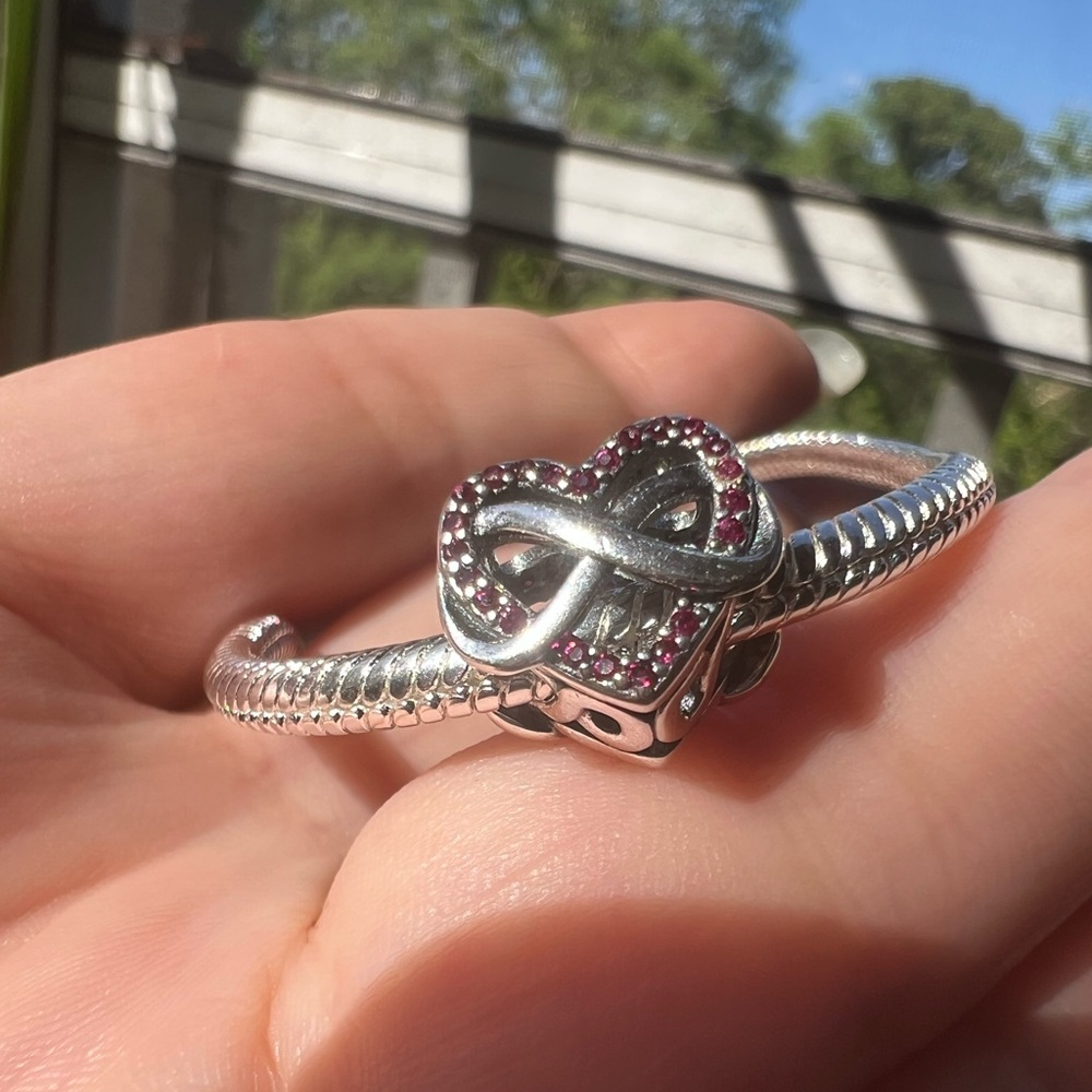 Heart Infinity Charm - Picture 4 of 11